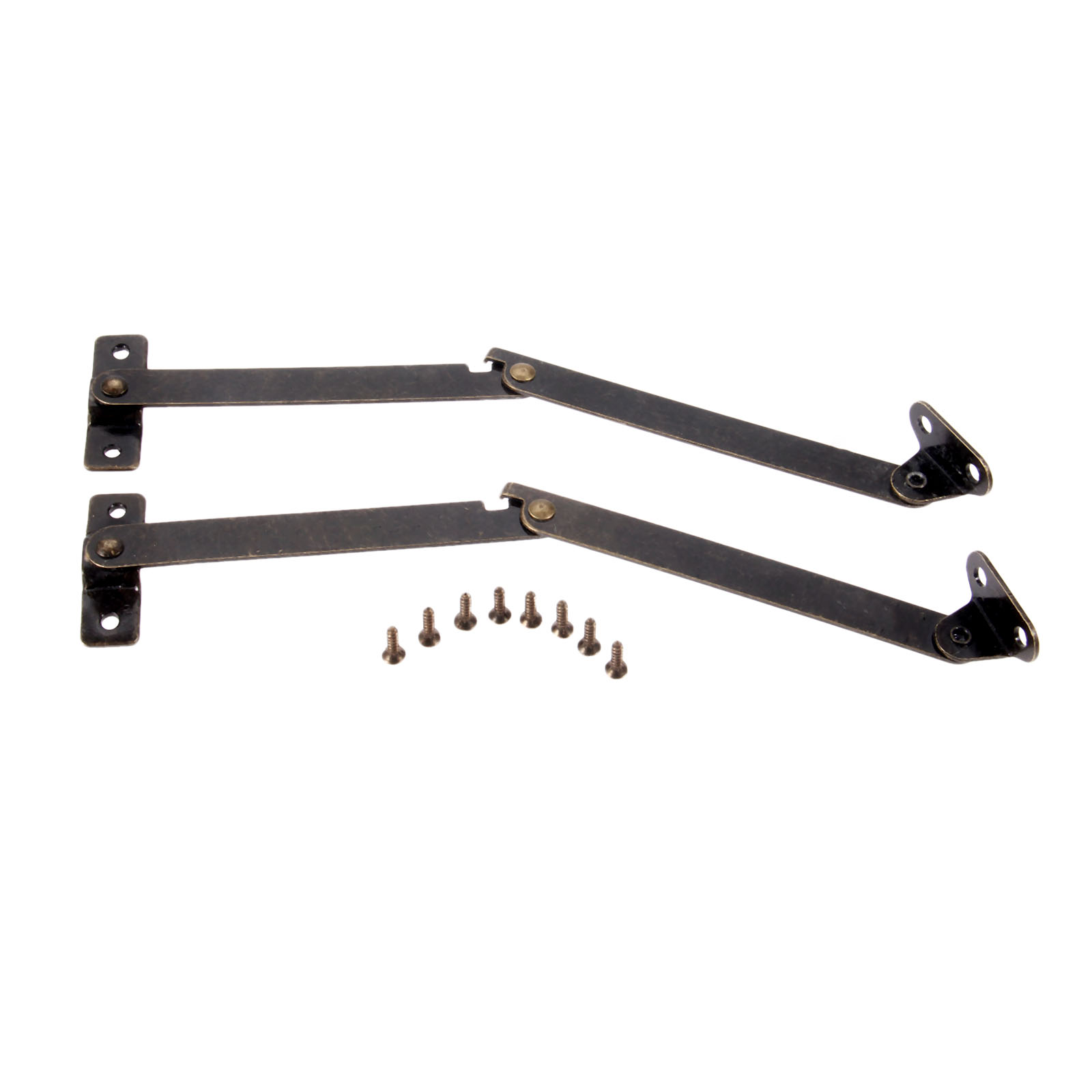 2PCS Lid Support Hinges For Wo - Cabinet Hinge Overlay 评论和价格