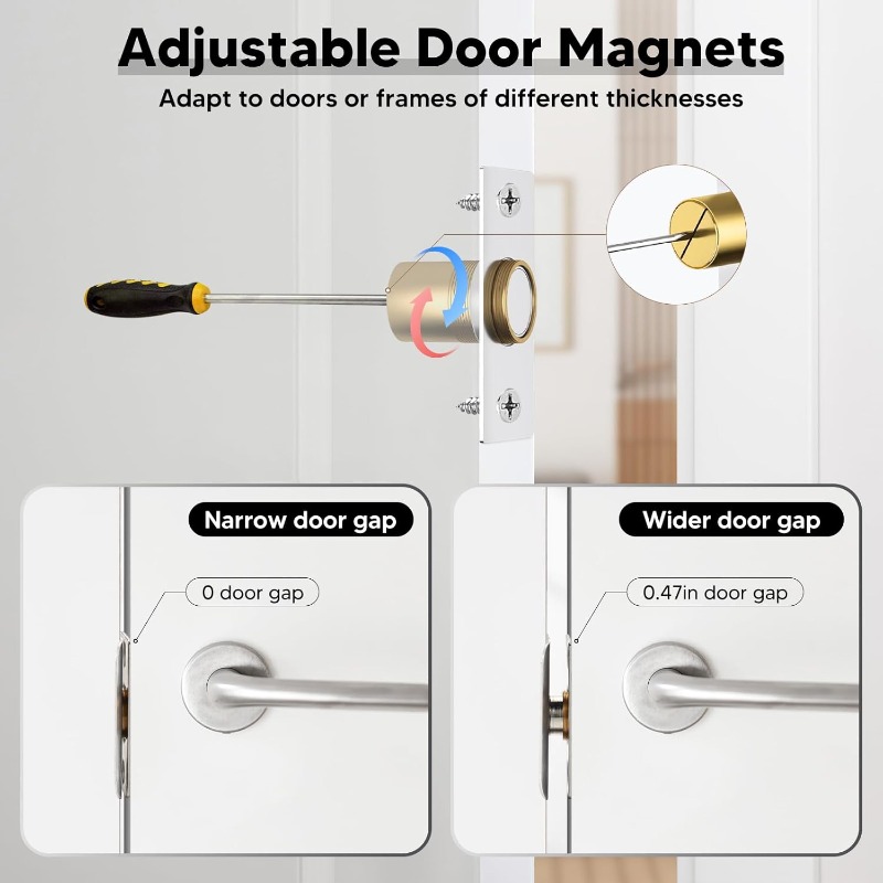 2PCS Invisible Magnetic Door C - Furniture Hardware Fitting 评论和价格