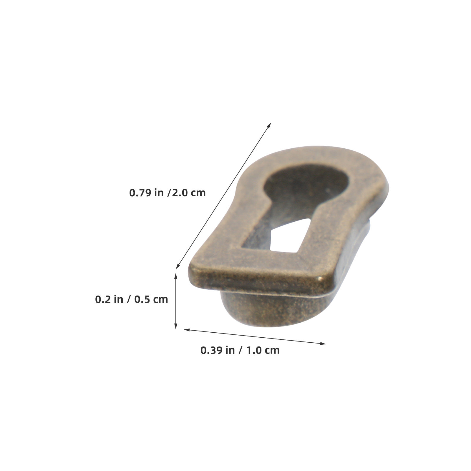 12 Pcs Oval Decorative Keyhole - Furniture Hardware Manufacturer 评论和价格