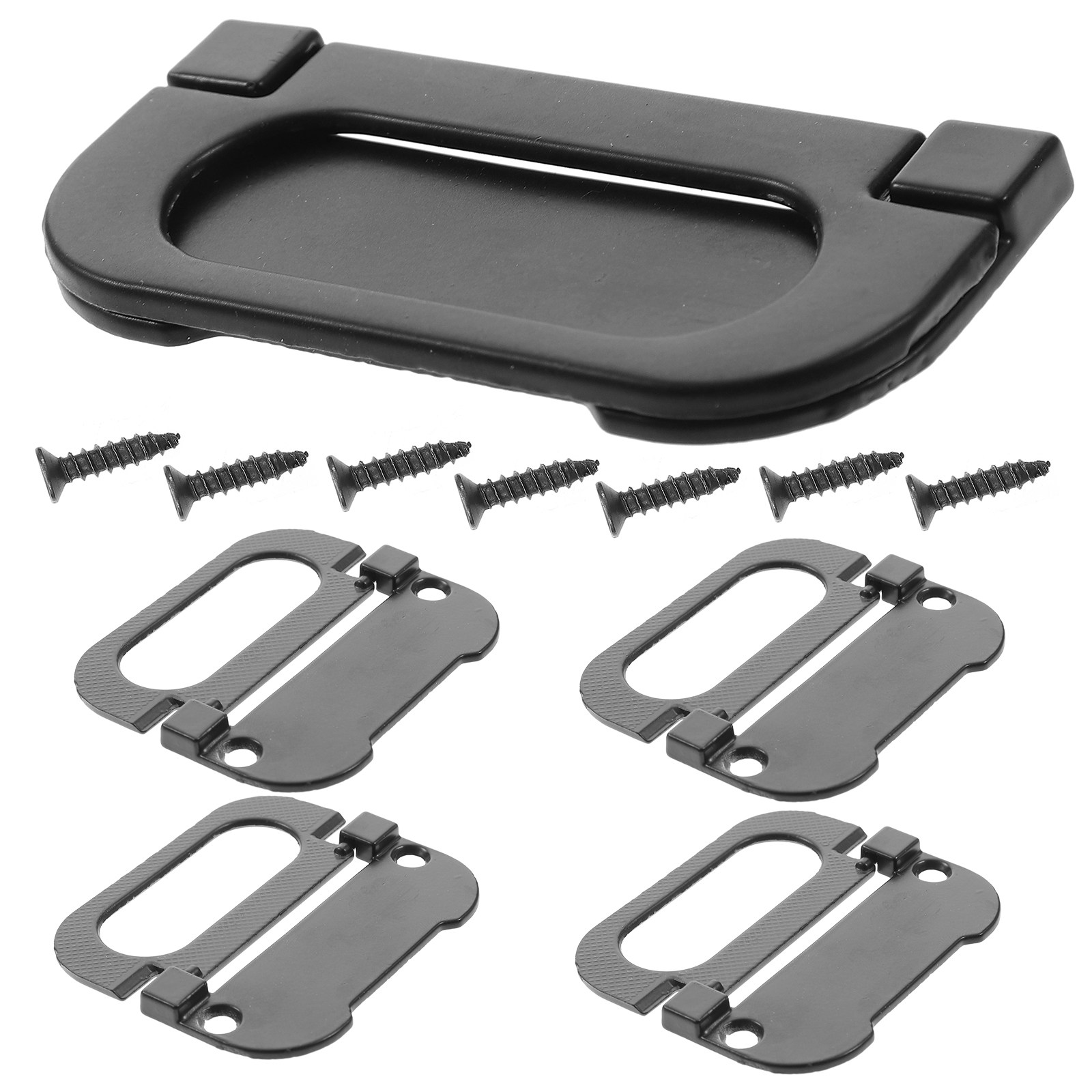 5pcs Recessed Door Handles Zin - Furniture Hardware Lowes 评论和价格