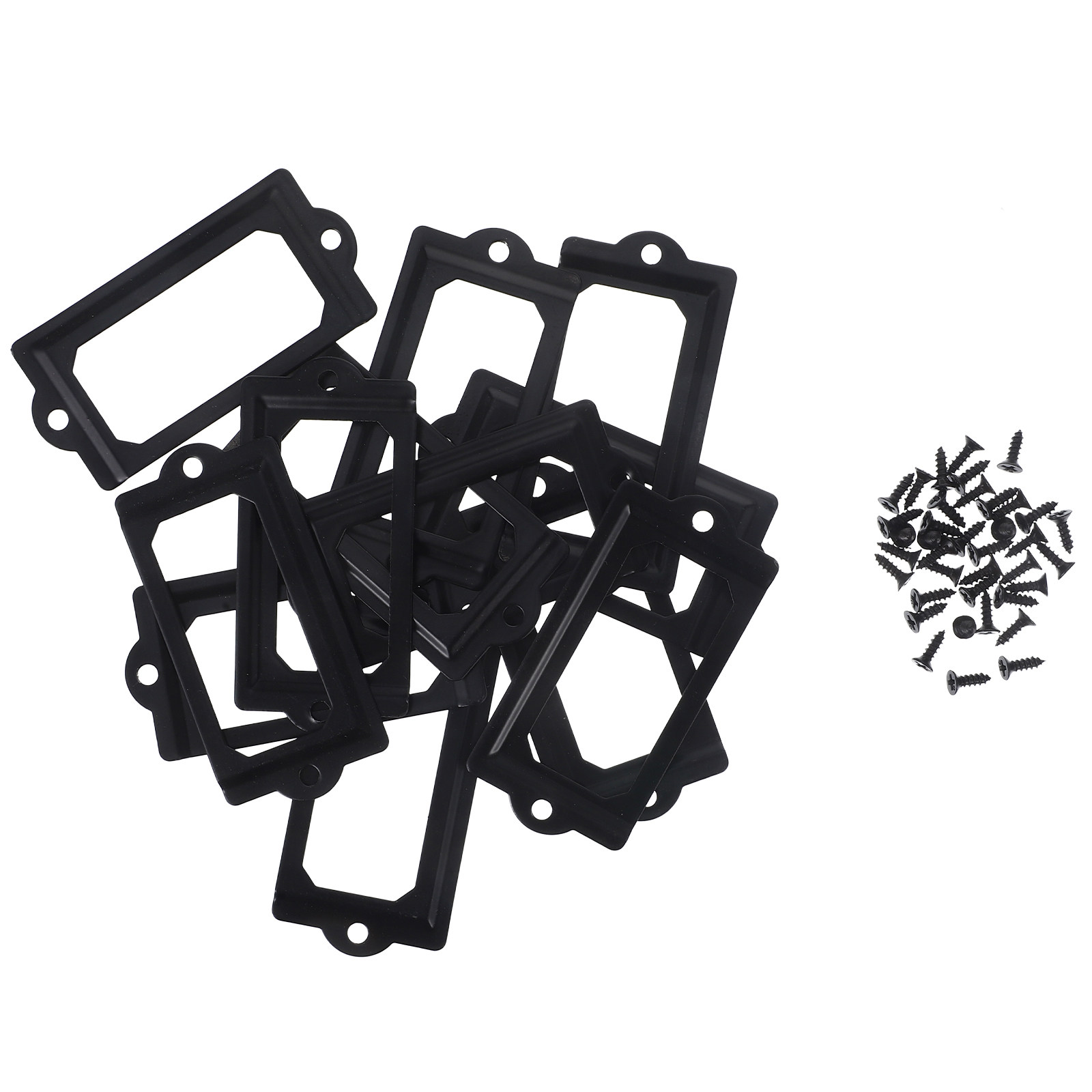 1Set Iron Drawer Label Holder  - Furniture Hardware Names 评论和价格