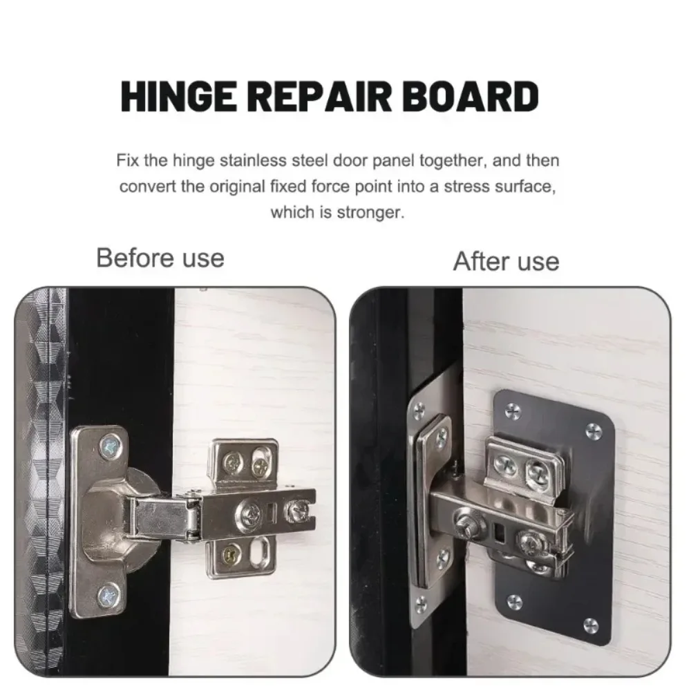 10/1Pairs Hinge Repair Plate K - Cabinet Hinge Overlay 评论和价格