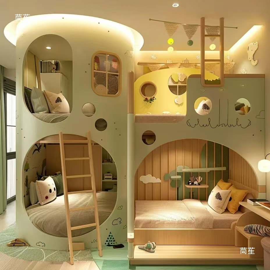 Solid Wood Children's Bed High - Furniture Hardware Lowes 评论和价格