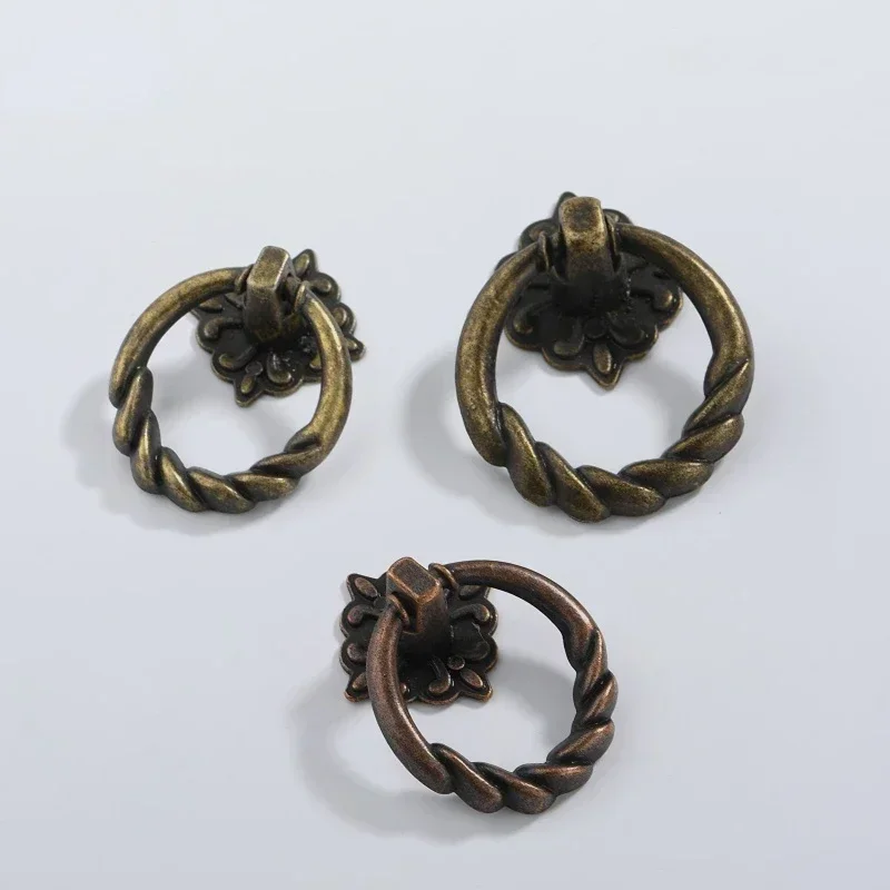 4pcs Creative Small Wardrobe H - Furniture Hardware Drop Pulls 评论和价格