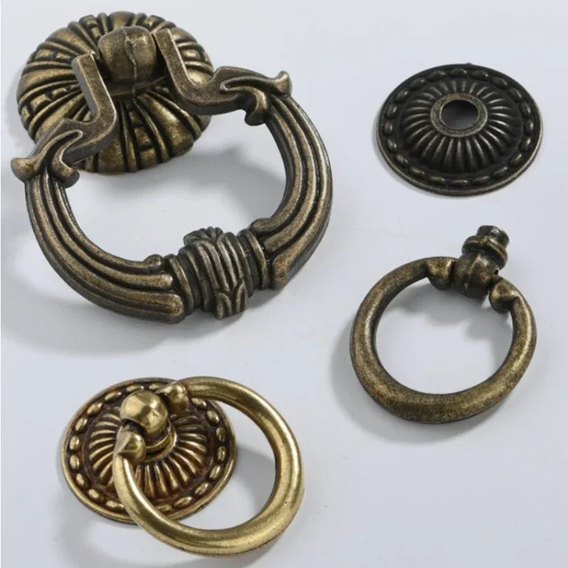 4pcs Creative Small Wardrobe H - Furniture Hardware Drop Pulls 评论和价格