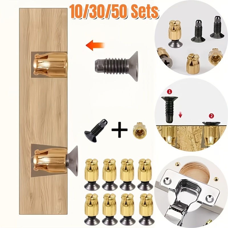 10/30/50 Sets Reusable Hinge R - Cabinet Hinge Overlay 评论和价格