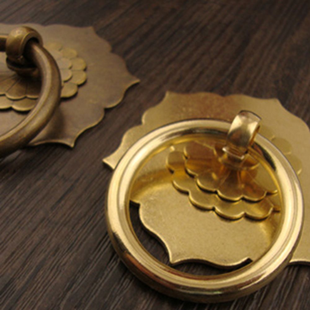 Bronze Brass Back Plate Cabine - Furniture Hardware Drop Pulls 评论和价格
