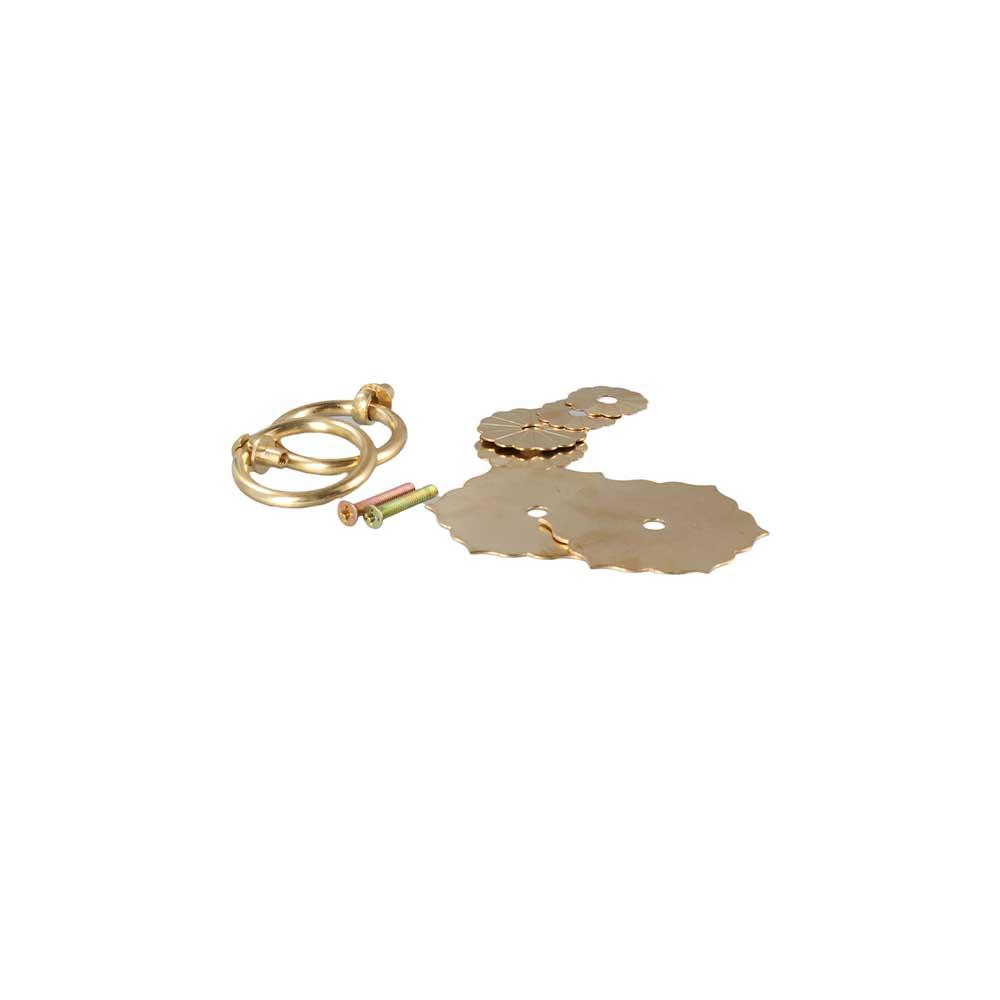 Bronze Brass Back Plate Cabine - Furniture Hardware Drop Pulls 评论和价格