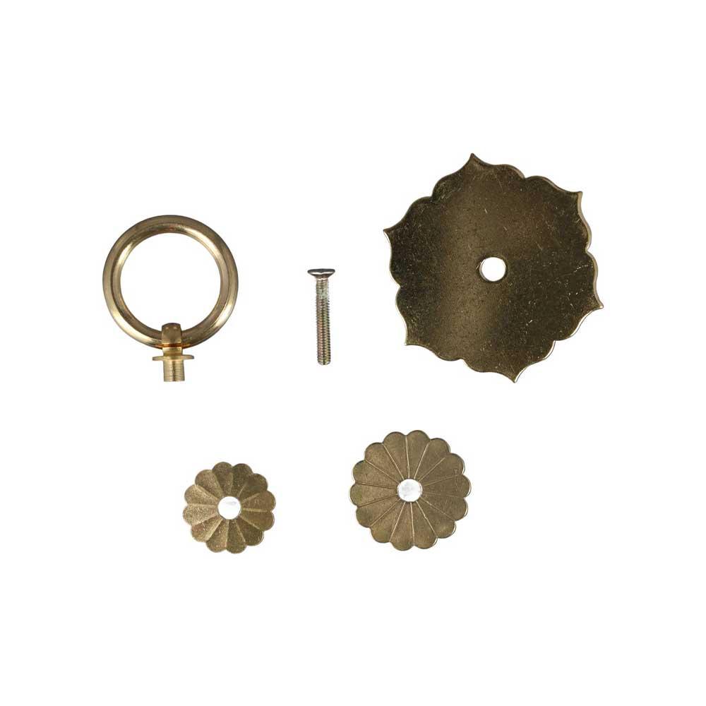 Bronze Brass Back Plate Cabine - Furniture Hardware Drop Pulls 评论和价格